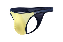 Men's Ice Silk Low Waist Contrast Color Trendy Thong