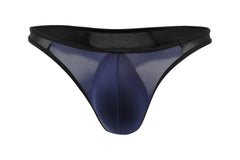 Men's Ice Silk Low Waist Contrast Color Trendy Thong