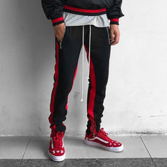 2024 New Men's Fashion Color Matching Sports Pants
