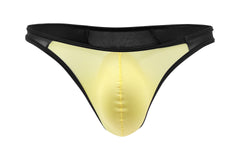 Men's Ice Silk Low Waist Contrast Color Trendy Thong