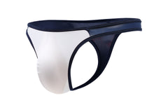 Men's Ice Silk Low Waist Contrast Color Trendy Thong