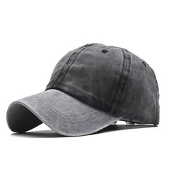 Men's Pure Cotton Patchwork Baseball Cap