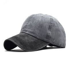 Men's Pure Cotton Patchwork Baseball Cap