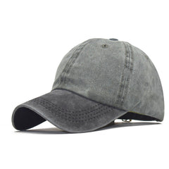 Men's Pure Cotton Patchwork Baseball Cap