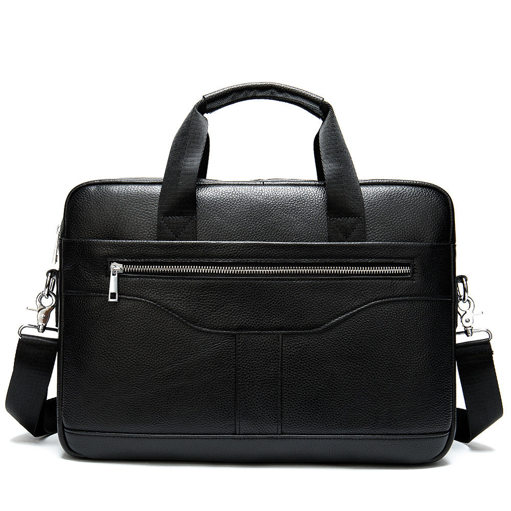 Men's Business Genuine Leather Briefcase