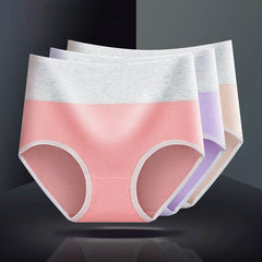 High waist stretch breathable Panties