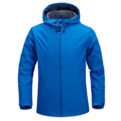 Men's Casual Windproof and Rainproof Outdoor Sports Hooded Jacket