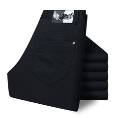 New pure cotton skin-friendly straight men's trousers