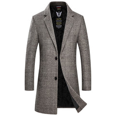 Men's Thick Wool Coat