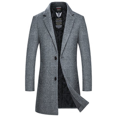 Men's Thick Wool Coat