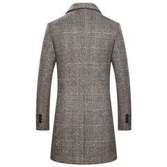 Men's Thick Wool Coat