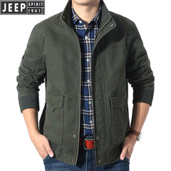 Men's Stand Collar Business Casual Jacket