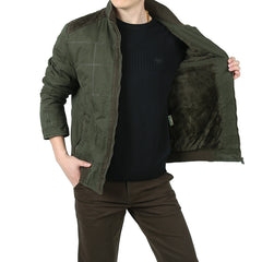 Men's Thickened Velvet Fashionable Loose Warm Casual Jacket