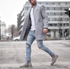 Men's Winter Fashion Windbreaker Jacket