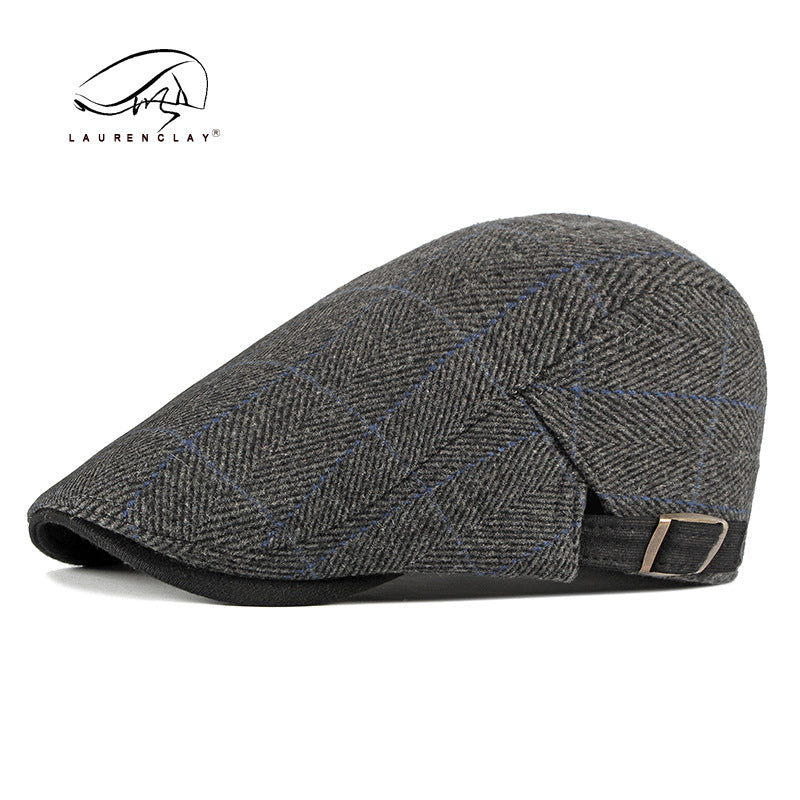 Men's cotton knitted beret