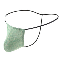 Men's Sexy Stretch Breathable Low Waist Thin Strap Thong