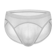 Men's Mesh High Elasticity Low Waist Breathable Briefs