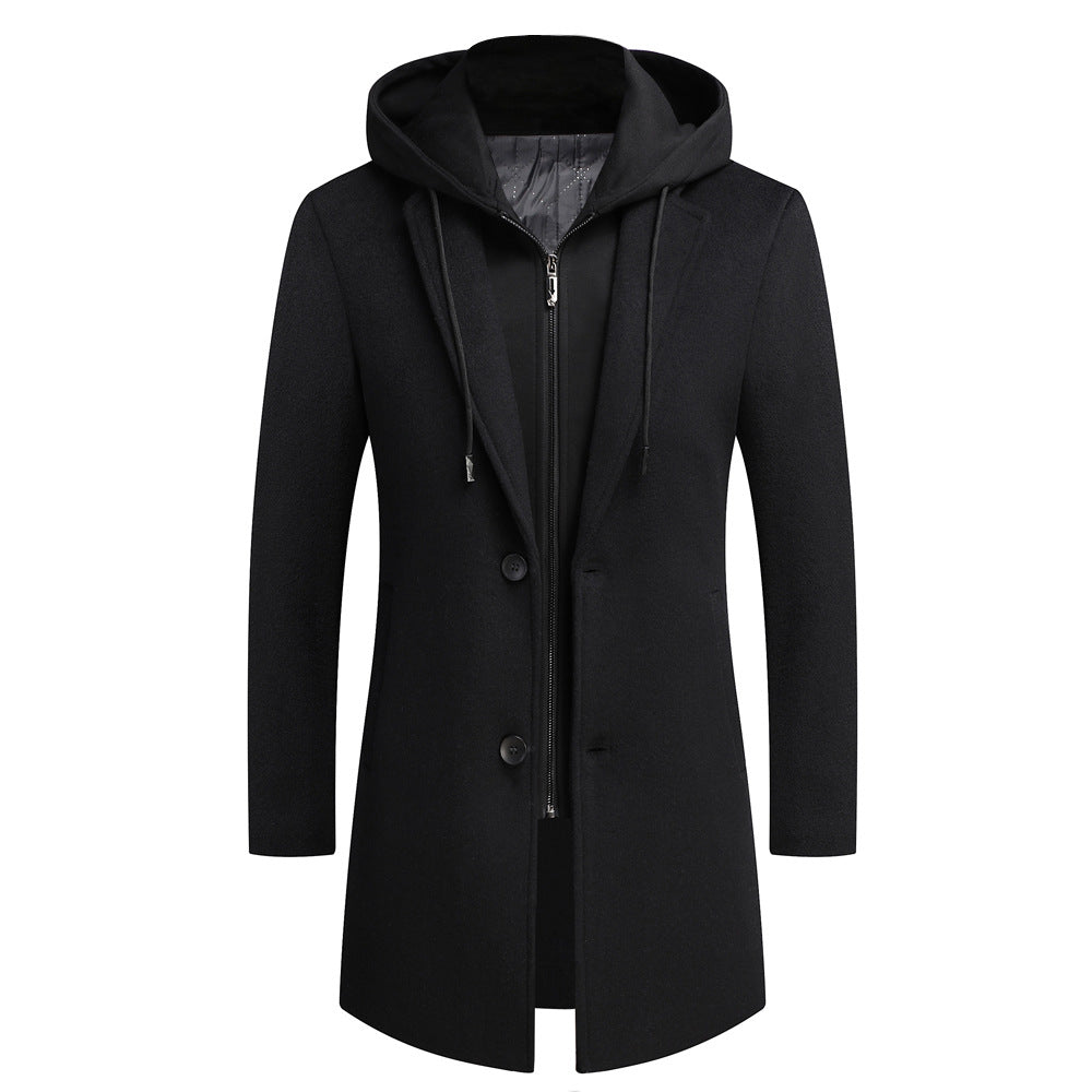 Men's Casual Wool Coat