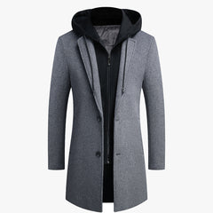 Men's Casual Wool Coat