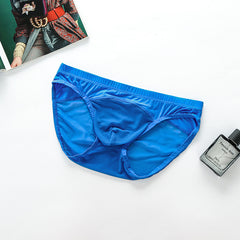 Men's Mesh High Elasticity Low Waist Breathable Briefs