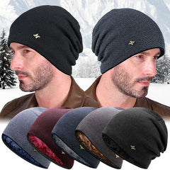 Men's Warm and Cold-proof Thick Wool Hat
