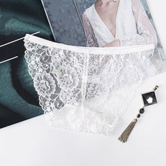 Sexy Lace Low Waist Briefs