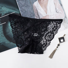 Sexy Lace Low Waist Briefs