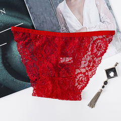 Sexy Lace Low Waist Briefs