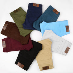 Men's Fashion Stretch Slim Fit Casual Pants