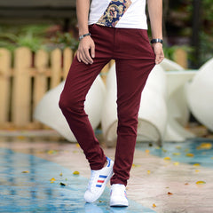 Men's Fashion Stretch Slim Fit Casual Pants
