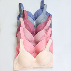New colorful cotton thin tank top bra