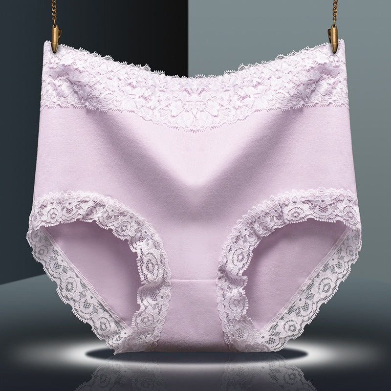 Lace high waist sexy tummy control panties