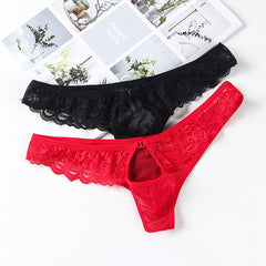 Sexy Lace Transparent Thong