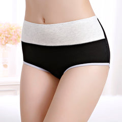 High waist stretch breathable Panties