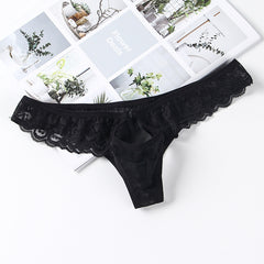 Sexy Lace Transparent Thong