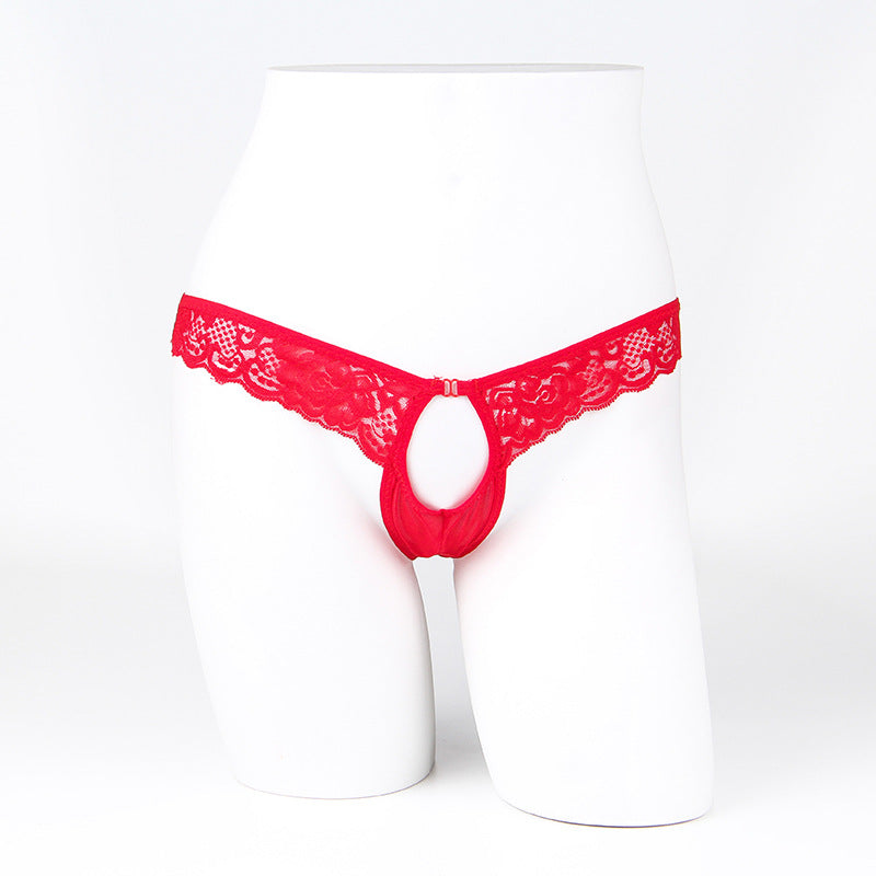 Sexy Lace Transparent Thong