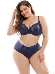 Ultra-thin lace plus size bra cover