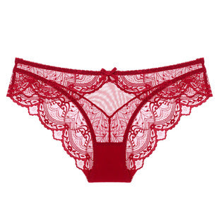 Sexy bow romantic lace panties