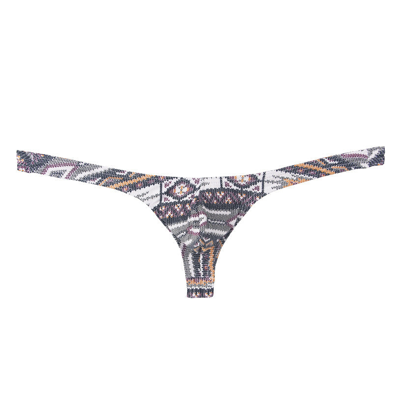 Skin breathable soft thong