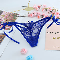 Low Waist Sexy Lace Transparent Thong
