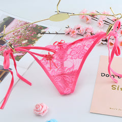 Low Waist Sexy Lace Transparent Thong