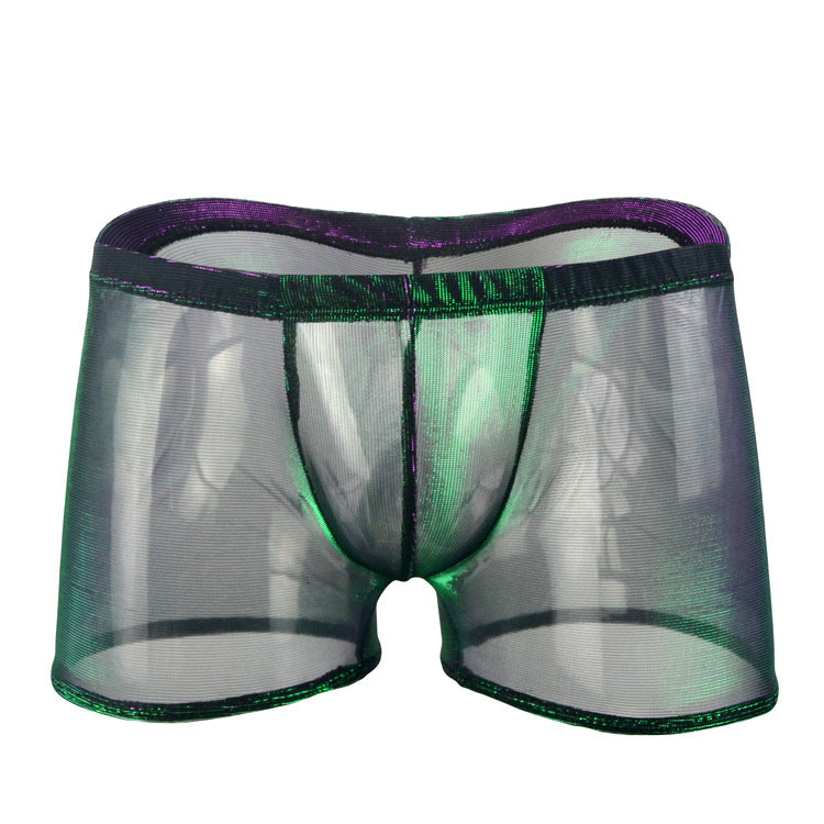 Tzy0830P Lace Symphony Color Changing Boxer Thong