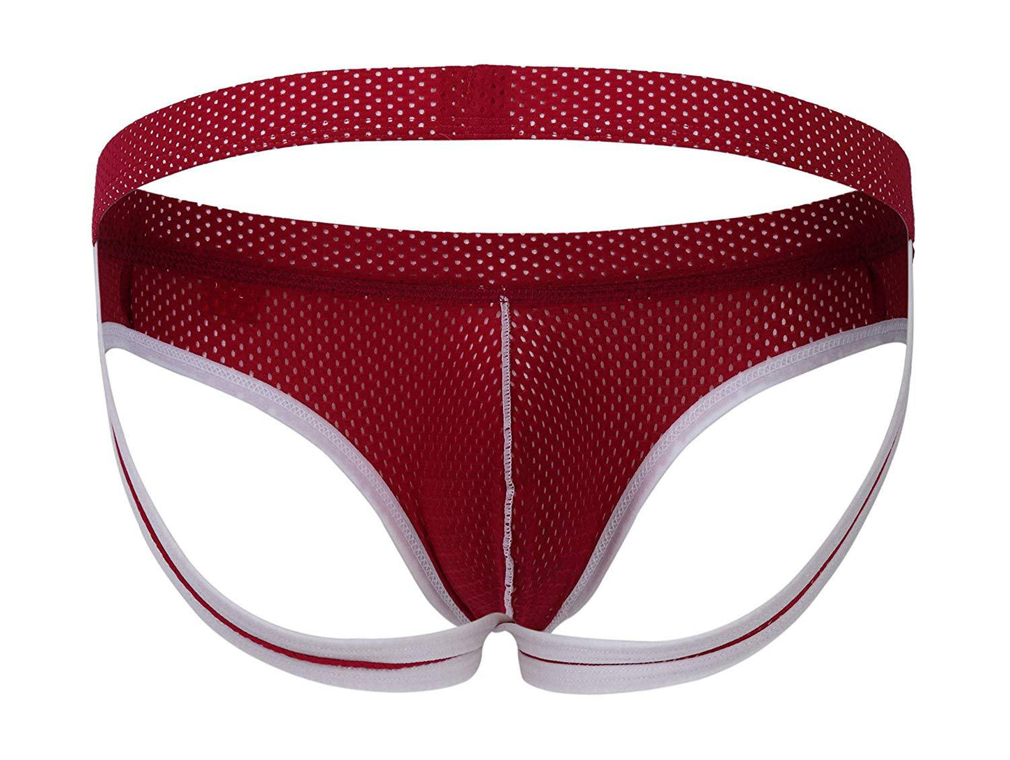 Ice silk mesh breathable thong