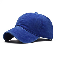 Men's Pure Cotton Patchwork Baseball Cap