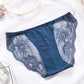 Thin Strap Comfortable Stitching Lace Sexy Hollow Briefs