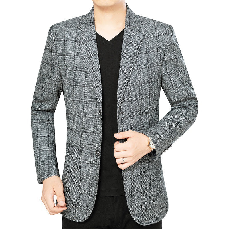 New men's casual suit jacket