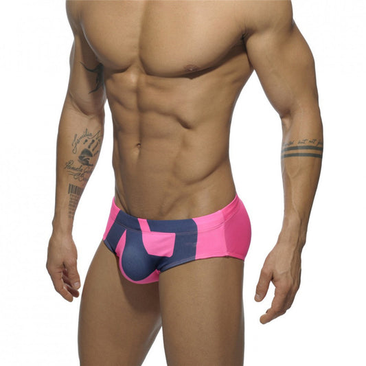 Men's Fashionable and Sexy Nylon Printed Underwear