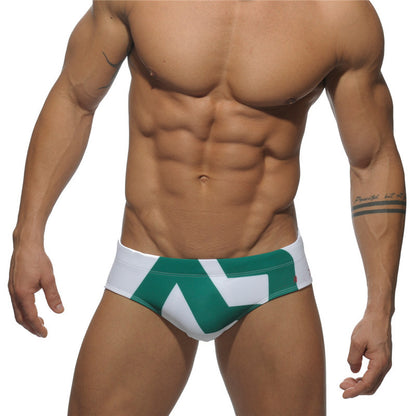 Men's Fashionable and Sexy Nylon Printed Underwear