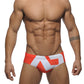 Men's Fashionable and Sexy Nylon Printed Underwear