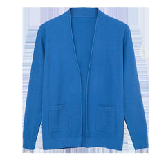 Men's New Fashion Solid Color Cardigan